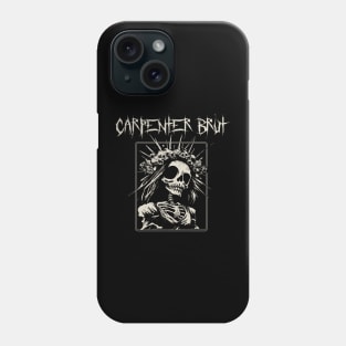 brut bride skeleton Phone Case