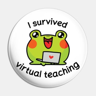 I survived virtual teaching Pin