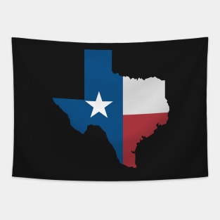 Texas map flag. Graphic Design Tapestry