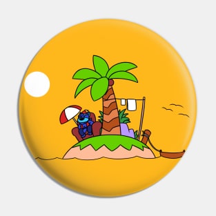 Home on an Island Pin