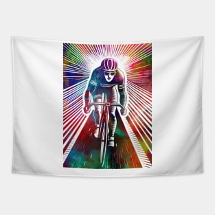 Cycling #cycling #sport #bike Tapestry