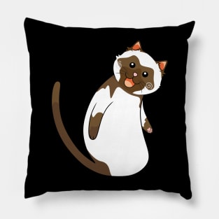 Cute Siamese Cat Pillow