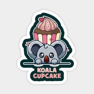 Cute koala cupcake Magnet
