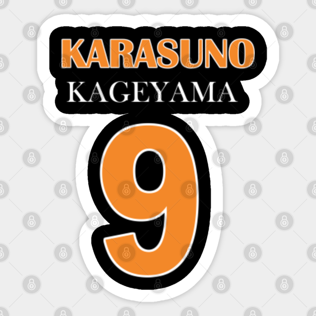 kageyama number 9 hoodie
