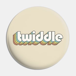 vintage color twiddle Pin