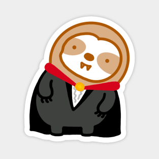 Cute Vampire Sloth Magnet