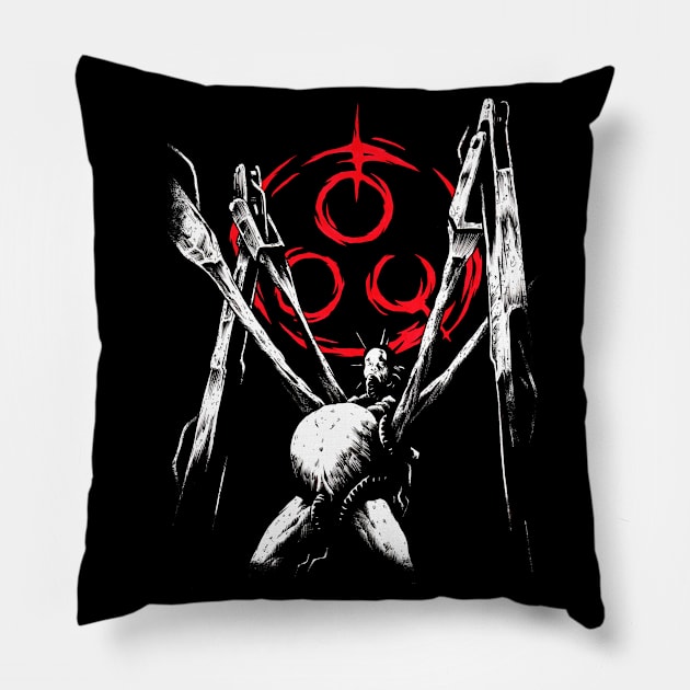 Amneon Silent Hill Homecoming Pillow by JonathanGrimmArt