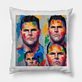 Zach Bryan Mugshot Pillow