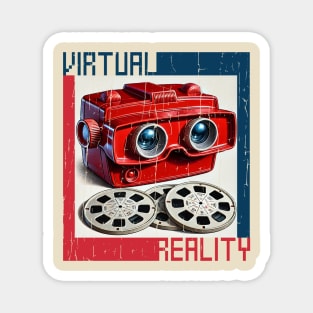 90s nostalgia - Old School VR Magnet