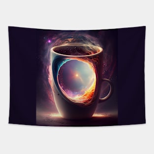 Cup Portal to Another Dimension Tapestry