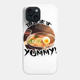 Delicous Japanese Food Ramen Noodles - Anime Sticker Phone Case