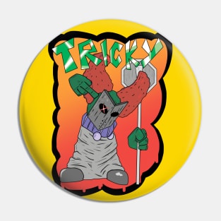 another Tricky fnf mod character graffiti Pin