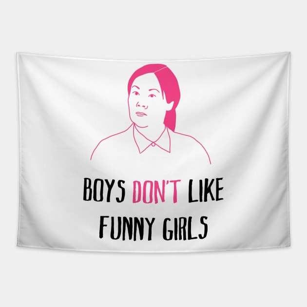 boys don't like funny girls Tapestry by alwaysagilmore