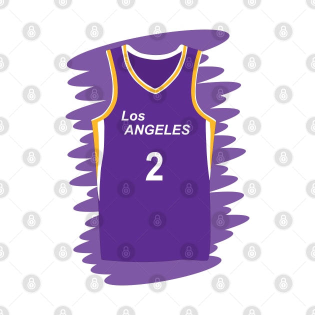 Los Angeles Sparks number 2 uniform by GiCapgraphics