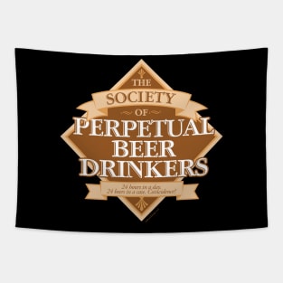 Society of Perpetual Beer Drinkers Tapestry