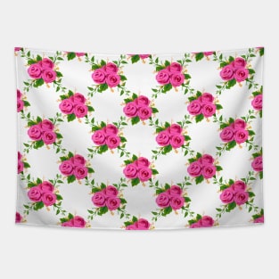 Vintage Floral, Botanical Flower Background Tapestry