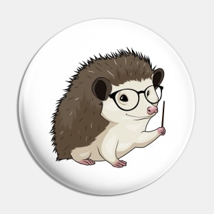 Hedgehog Teacher Pointer Pin