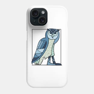 owl cubism Phone Case