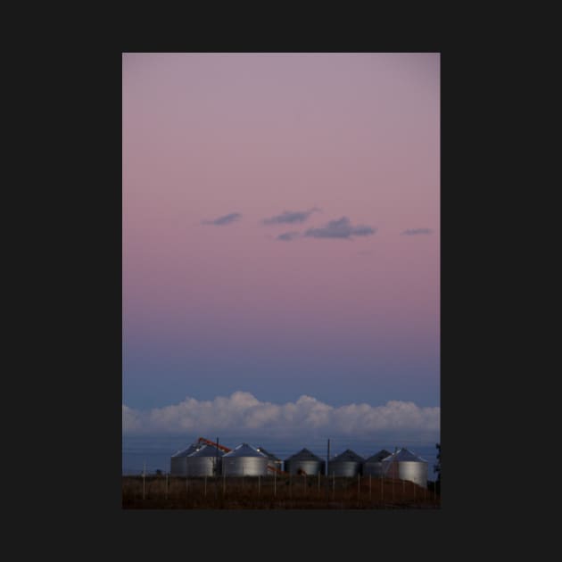 Evening Silos by mjohmy