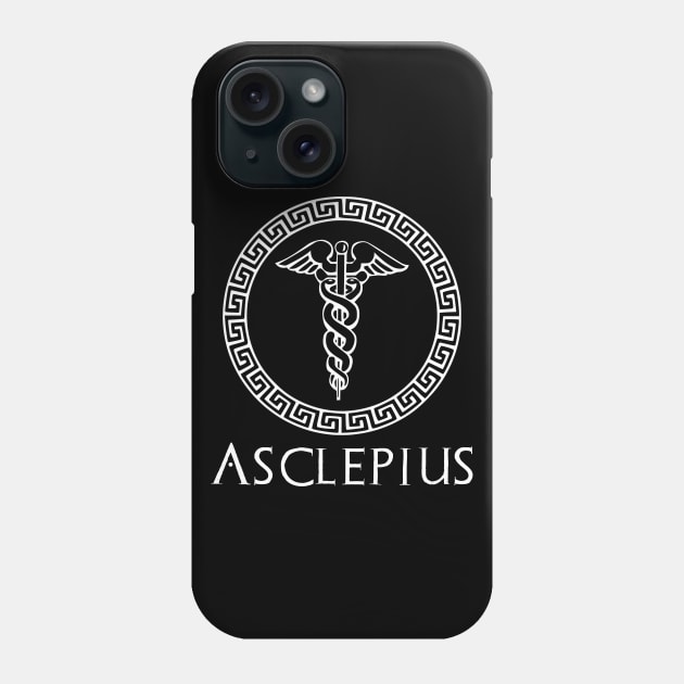 Ancient Greek Mythology God Of Healing Medicine - Asclepius Phone Case by Styr Designs