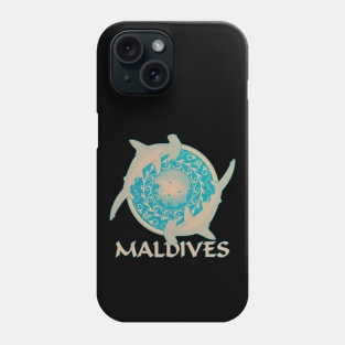 Maldives Hammerhead sharks Phone Case