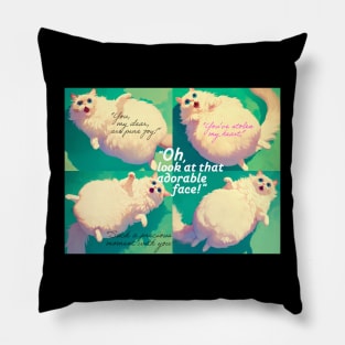 Surprised Whiskers Collection XVI Pillow