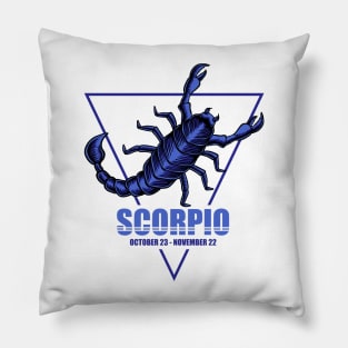 Zodiac Scorpio Pillow