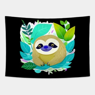 Sloth Life Tapestry