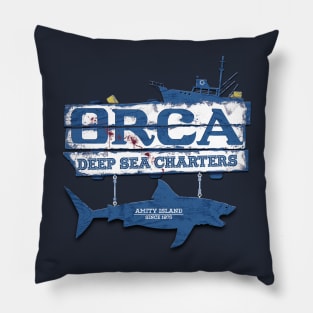 Orca Charters Pillow