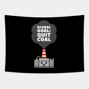 Global Goal: Quit Coal - Factory Tapestry