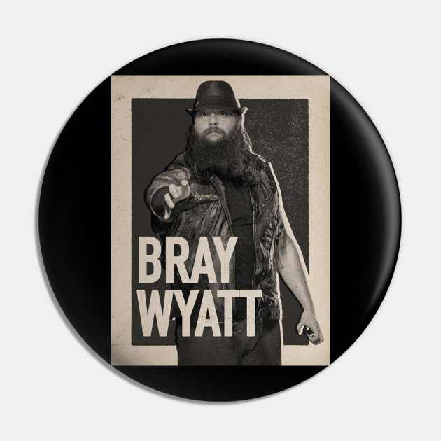 Bray Wyatt Vintage Pin by nasib