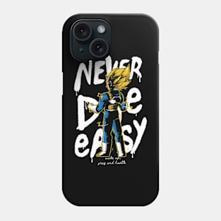 Never Die Easy (Vegeta ver.) Phone Case