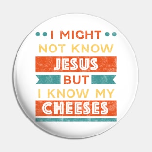 Cheese Lover Pin