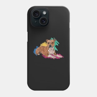 The Staffordshire Bull Terrier Phone Case