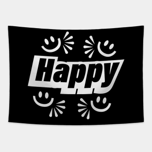 Happy being happy  logo design Tapestry