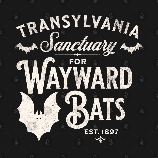 Transylvania Sanctuary for Wayward Bats Dark by PUFFYP