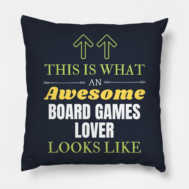 Board games Pillow by Mdath