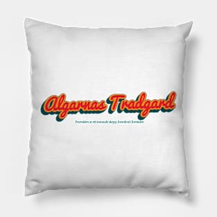 Algarnas Tradgard Pillow