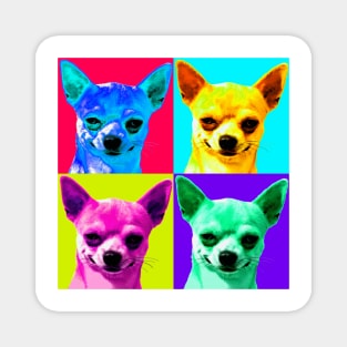 Pop Art - Chihuahua Magnet