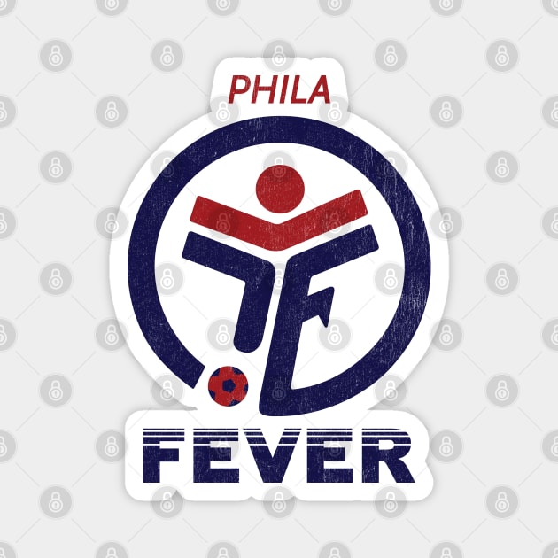 Defunct Philadelphia Fever Soccer Magnet by LocalZonly