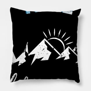 Mountains Hiking Pillow