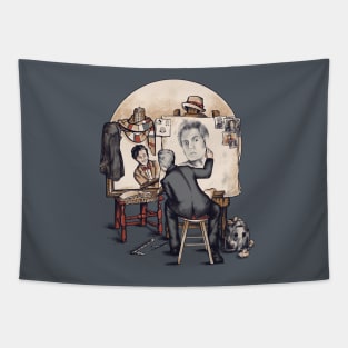 Regenerated Rockwell Tapestry