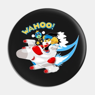 Klonoa X Galaga Pin