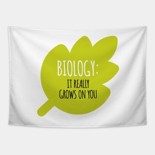 Biology Grows On You Tapestry