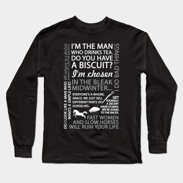 Peaky Blinders Quotes Peaky Blinders Long Sleeve T Shirt