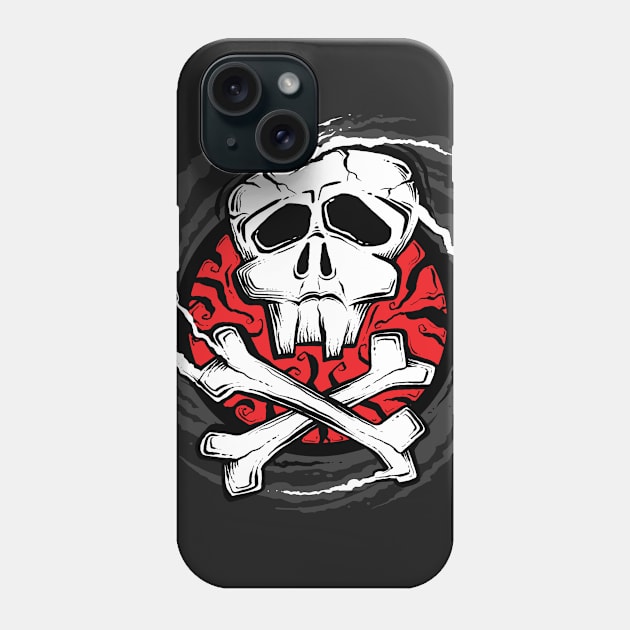 Pirate Jolly Roger Phone Case by OsFrontis