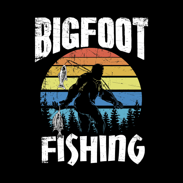 Bigfoot fishing by captainmood