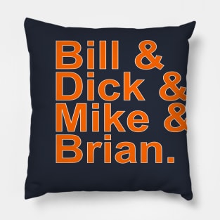 Bears Great Middle Linebackers Pillow