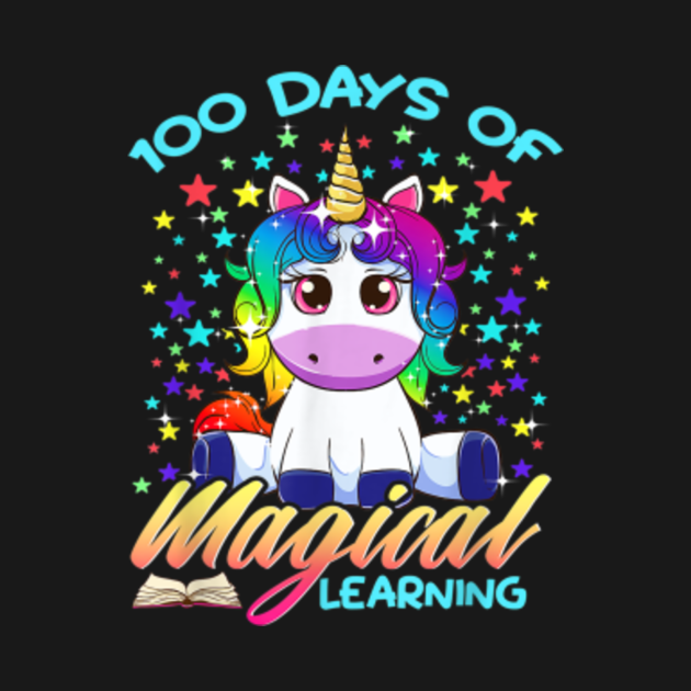 100th Day Of School Unicorn Shirt Printable