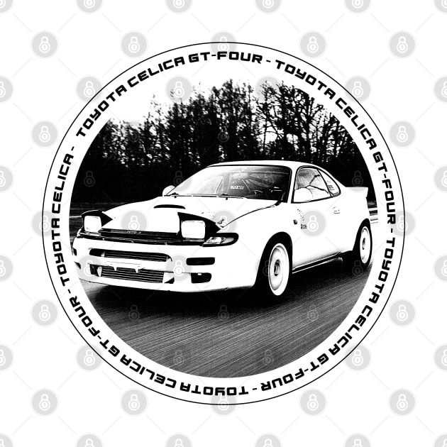 TOYOTA CELICA GT-FOUR ST185 Black 'N White 4 by Cero